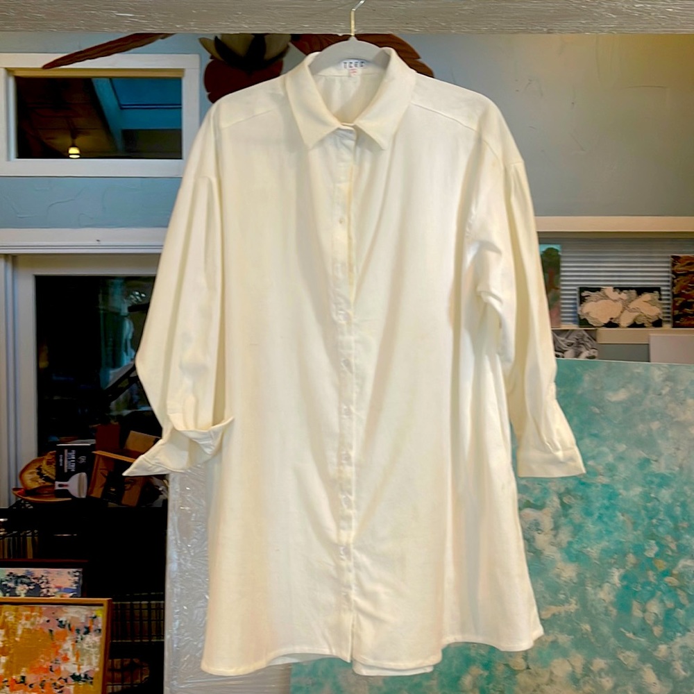Oversized Boyfriend Button Up